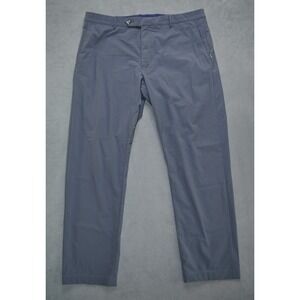 Zanella Active Performance Pants Size 38x30 Noah‎ Gray Polyamide Stretch Blend